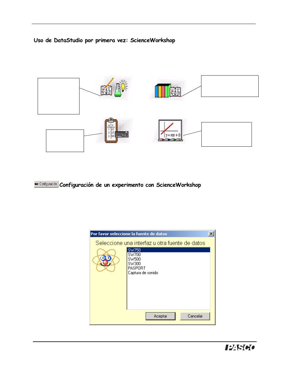 PASCO DataStudio Starter Manual Manual del usuario | Página 7 / 19