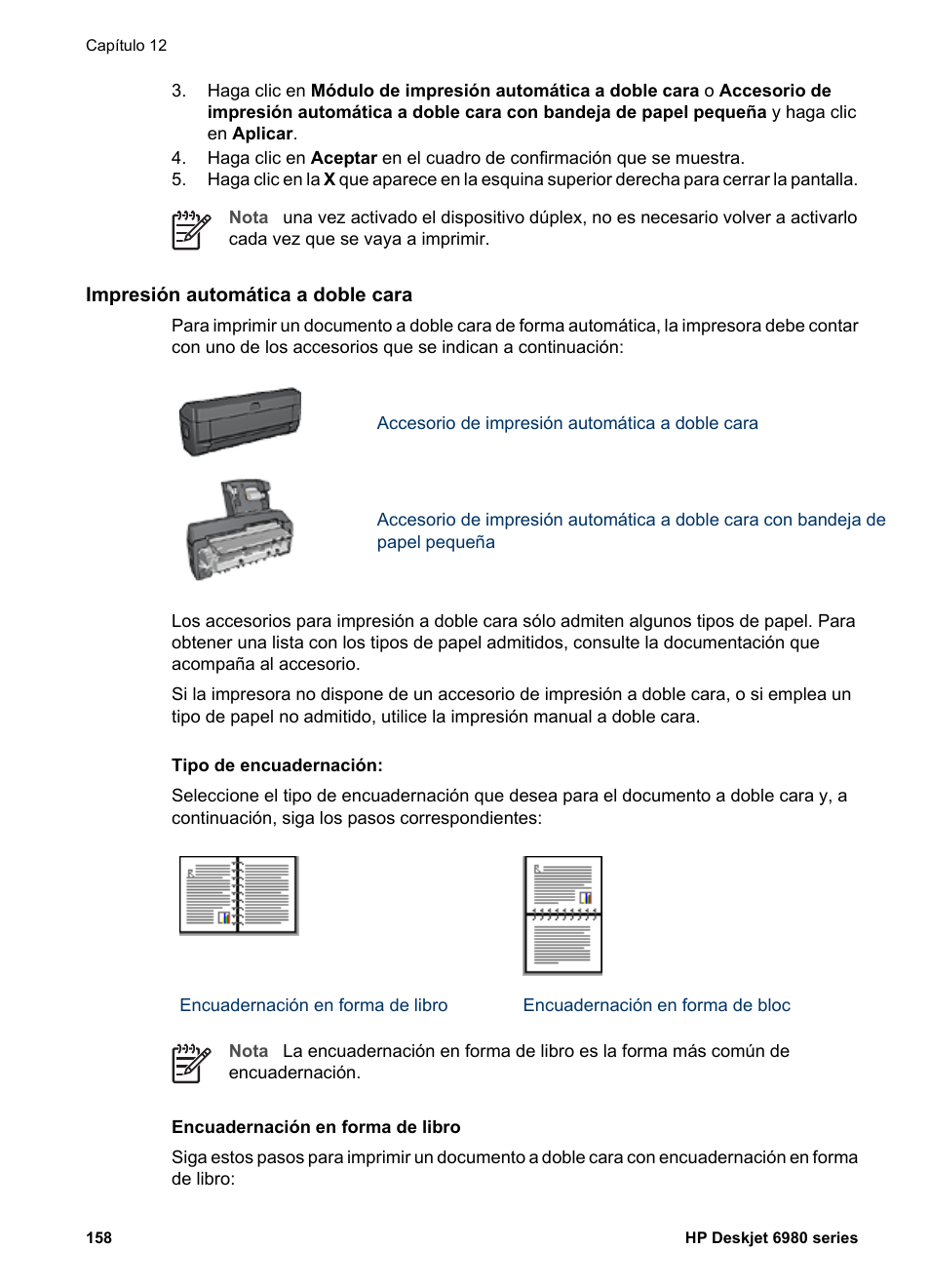 Cajón de soluciones: Configurar el módulo de impresión a doble cara  automático en impresora HP Deskjet 6980